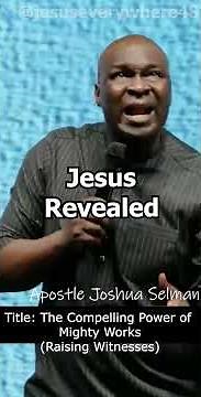 Jesus Revealed | Apostle Joshua Selman
