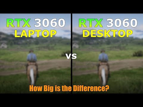 RTX 3060 Laptop vs Desktop - 6 Games Tested - How Big is the Difference?