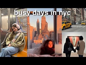 busy vlog in nyc 🍎 what i eat in a week, organizing + cleaning my apartment, living alone⭑.ᐟ