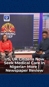 10K views · 188 reactions | US, UK Citizens Now Seek Medical Care In Nigeria, Says Health Minister, Pate + More | Newspaper Review | Channels Television | Facebook