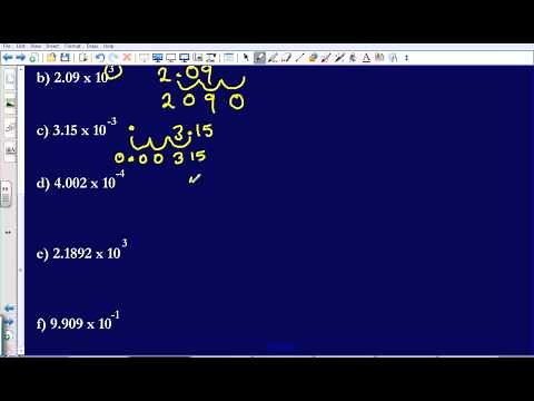 Standard Form (Edexcel GCSE Maths)