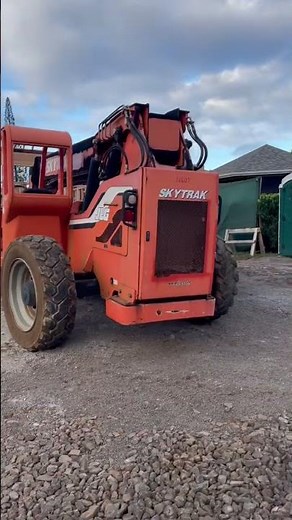 JLG Skytrak Telehandler on Housing Construction Site! #youtubeshorts #shorts