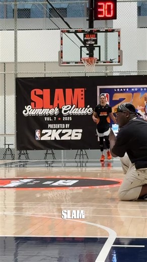 AIR UP THERE WITH @_thetyranstokes. Everybody was FLYING at the SLAM Summer Classic Vol. 7 Dunk Contest, presented by @nba2k. | SLAM