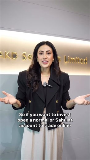 Alizeh Pasha on Instagram: "AKD Securities Limited initiated a strong movement under the name of InvestHer, whose motive is to empowering women through financial literacy. This movement reflects AKD Securities Limited commitment to helping women take charge of their financial future. Open your account now and be part of the change! For details you can reach out on Info@akdsl.com 111-253-253 #akdsl"
