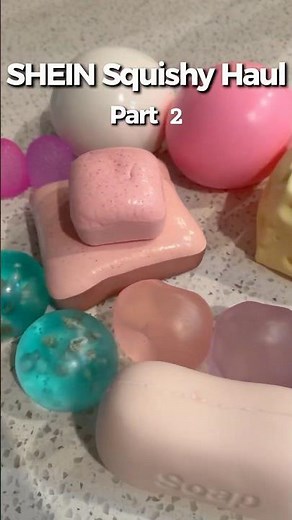 SHEIN Squishy Haul & Unboxing PART 2! 🤯 #fidgettoys #squishyhaul #viralfinds #sheinhaul #squishies