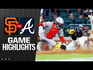 Giants vs. Braves Game Highlights (7/21/25) | MLB Highlights