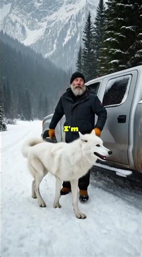 A Mother's Plea: Snow Wolf Asks for Help! 🐺❄️