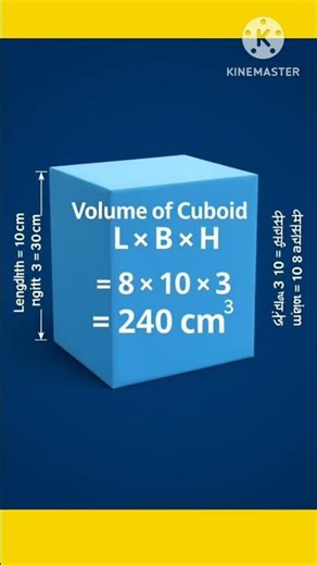 Cuboid Volume Trick 🔥 | 8×10×3 = ? | Class 8–10 Maths | गणित ब्रेन टेस्ट