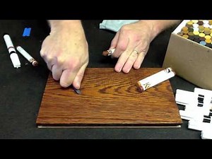 Finish Repair Fill Stick for Wood Grain Repair