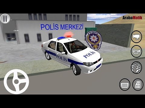 FİAT Linea TÜRK Polis Arabası Sürme Oyunu // Polis Simulator Oyunu Android FHD || Oyun Oyna
