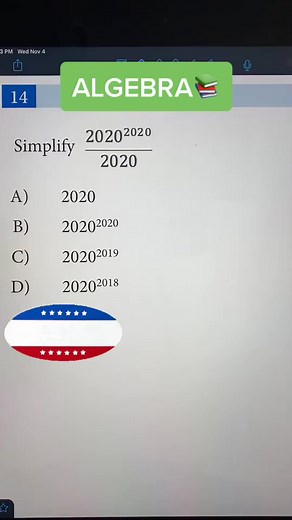 1.8K views | IT’S ELECTION DAY!!!  Some 2020 math for y’all  Who you voting for #math #election #sat #algebra #act #ge | Justicethetutor | Facebook