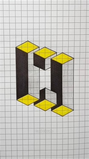 3D Drawing | Easy #drawing #3ddrawing #easydrawing #drawingtutorial #quickdrawing #howtodraw #shorts