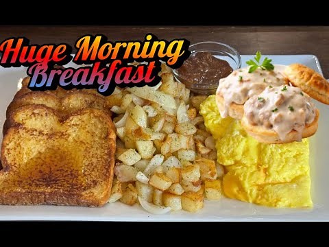 Huge Saturday Morning Breakfast