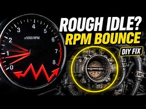 How to fix car rough idle and RPMs bouncing at idle without a Mechanic