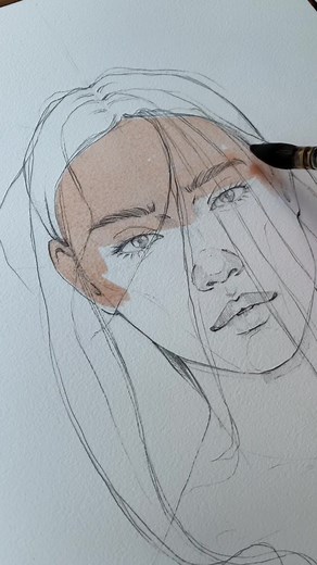 Beautiful Watercolor Portrait Drawing: Tips and Techniques