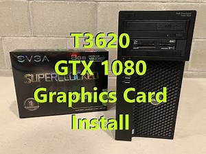 Full Height GTX 1080 Install on a Precision T3620 (Also works with T1600 T1650 T1700)