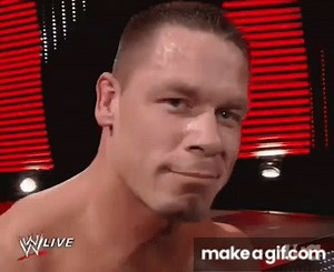 John Cena on Make a GIF