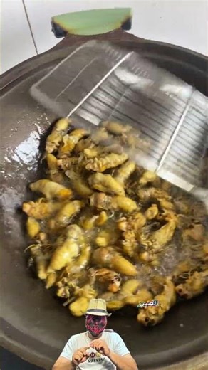 تحدي طعام الشجاعة:هل تجرؤ على تجربة النحل المقلي (يرقات النحل) في الصين؟ الطبق السري الغني بالبروتين