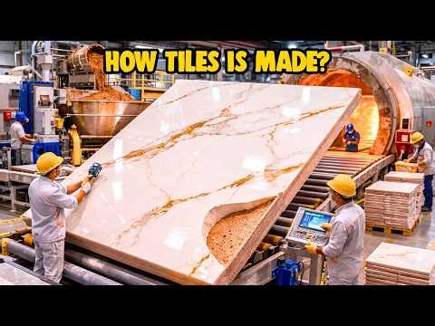 How Tiles Are Made | Tile Manufacturing Process Step by Step