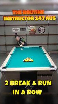 2 Break & Runs in a row #8ballpool