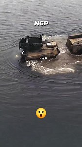 🎥Bryz TV :The BvS10 Viking all-terrain amphibious vehicle is practicing water crossing. | NextGen PHDefense