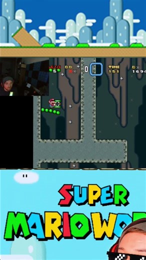Can't find the exit? Super Mario World #supermarioworld #clips #letsplay