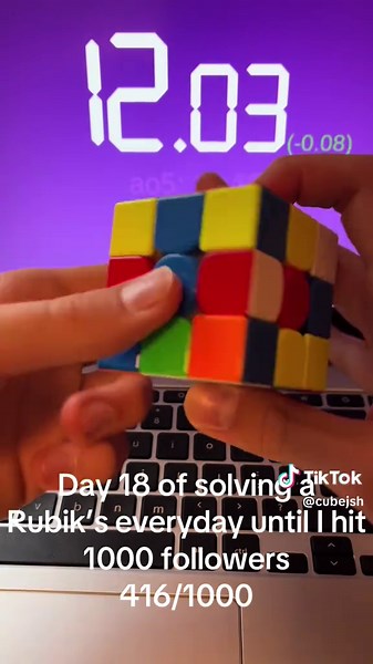 DAY 18 #puzzle #rubikscube #cubing #speedcubing #teamwork