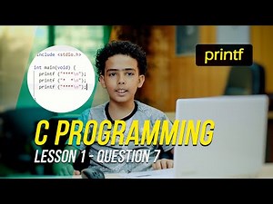C Programming (printf) - Lesson 1(Q7) - (Abdelrahman Ibrahim)