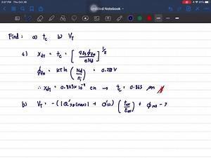 4.7 The channel length of a silicon-gate NMOS transistor is the spacing between the source and drain diffusions as shown in Fig. P4.7a. The spacing between the source and drain diffusion openings is 3 μm on the masking oxide used to make the transistor. The source/drain junctions are diffused to a depth of 0.5 μm using a constant-source diffusion. The surface concentration is 1 ×10^20 / cm^3 and the wafer has a concentration of 1 ×10^16 / cm^3. What is the channel length in the actual device aft