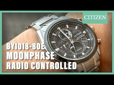 Unboxing The Citizen Moonphase BY1018-80E