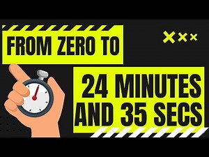 TIMER ! from 0 to 24 min and 35 secs in minutes and seconds / 24' 35" 24:35 Timer | Count Up