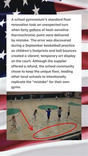 The Accidental Gym Floor That Became a District Sensation