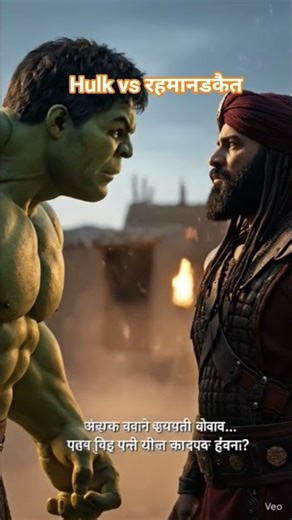 Hulk vs रहमान डकैत #ytshorts #hulk #ai #aivideo #rahmandakait #akshaykhanna #shortstory #trending