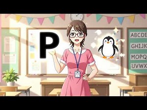 P is for Penguin 🐧 | Learn the Alphabet for Kids | Fun Letter P Learning Short