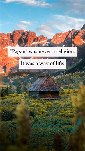 Stella Porta ⚭ Founder of 𝙃𝙤𝙣𝙚𝙮𝙬𝙤𝙢𝙗 on Instagram: "What rarely gets mentioned is how intentional this shift was. In the Roman Empire, 𝘱𝘢𝘨𝘢𝘯𝘶𝘴 originally meant rural dweller and, later, civilian. It was used to distinguish country people from urban citizens and sol diers. Only later did Church writers begin using it to mark those who remained outside Christian governance. Christianity took hold first in cities, courts, and administrative centers. Rural regions changed more slowly.