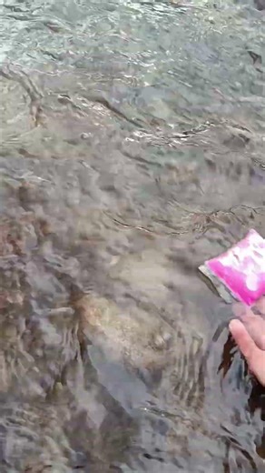 Satisfying clay floating in water 🌊