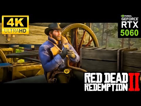 Red Dead Redemption 2 : RTX 5060 + Ray Tracing / DLSS 4 I 4K Ultra Graphics Gameplay