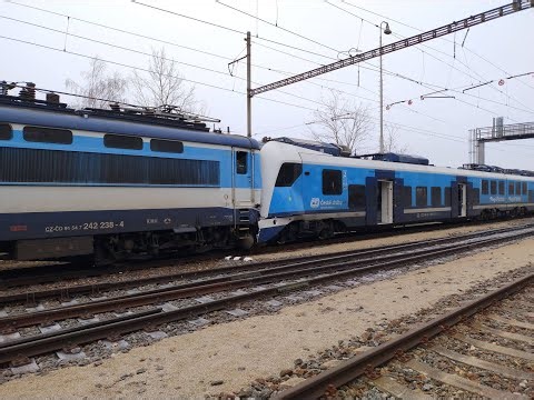 Drsná srážka vlaků u Zlivi ⚠️⚠️⚠️