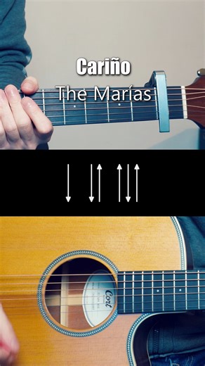 Ipsaous on Instagram: "How to play "Cariño" by The Marías on Acoustic Guitar #guitar #tutorial #themarias"