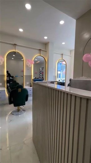 Hair Saloon Design | Luxury Hair Saloon Design | Modern Parlour Design