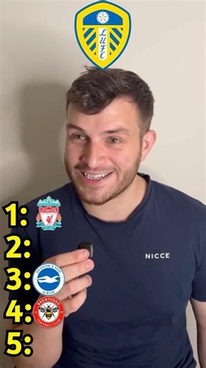 BLIND RANKING PREMIER LEAGUE PREDICTIONS 26/27