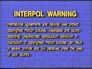 Lyrick Studios Warning Screen 1991 1993 2002 2003