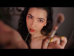 ASMR I'm Deeply Focused on Your Face 💤 Close Up Brushing, Touching & Soft Tingles