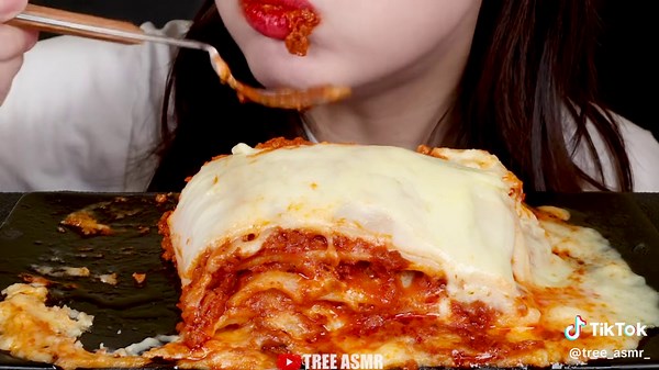 Cheese Lasagna Recipe | ASMR Mukbang on YouTube