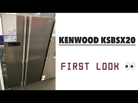 KENWOOD KSBSX20 American-Style Fridge Freezer - FIRST LOOK 👀