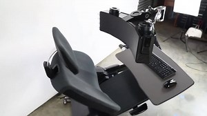 142K views · 12 shares | For serious gamers only. Altwork has partnered with Brelyon to bring you the most intense home gaming setup ever developed. Enjoy a 101 degree field of view at a crisp 4k-8k resolution for a VR experience without the headset. Protect against fatigue or injury with optimized ergonomics and customizable comfort. | Altwork | Facebook