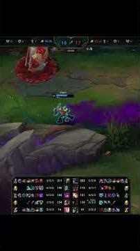 Singed death by Cho'Gath