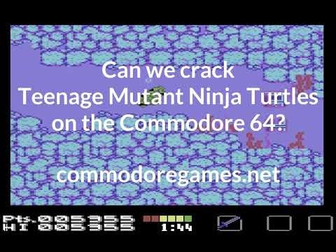 Commodore 64 Game Cracking Ep.9 : Can we crack Teenage Mutant Ninja Turtles using just ONE BYTE???
