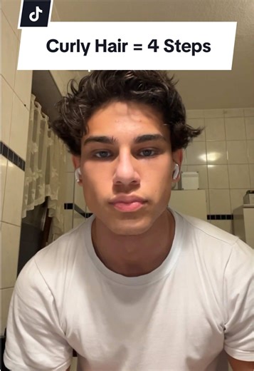 4 Steps = Curly Hair @Bali Curls #fy #viral #hairstyle #curls #100kviews