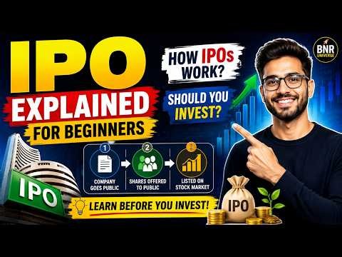 IPO Explained for Beginners | How IPOs Work & Should You Invest? 📈 | Learn Before You Invest!